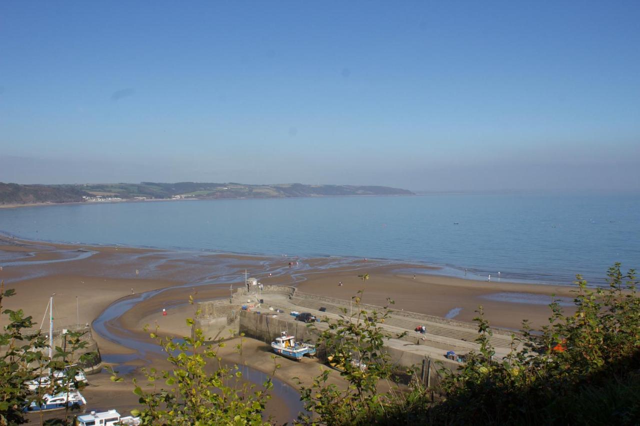 Beach House With Sea Views Over Saundersfoot Bay المظهر الخارجي الصورة