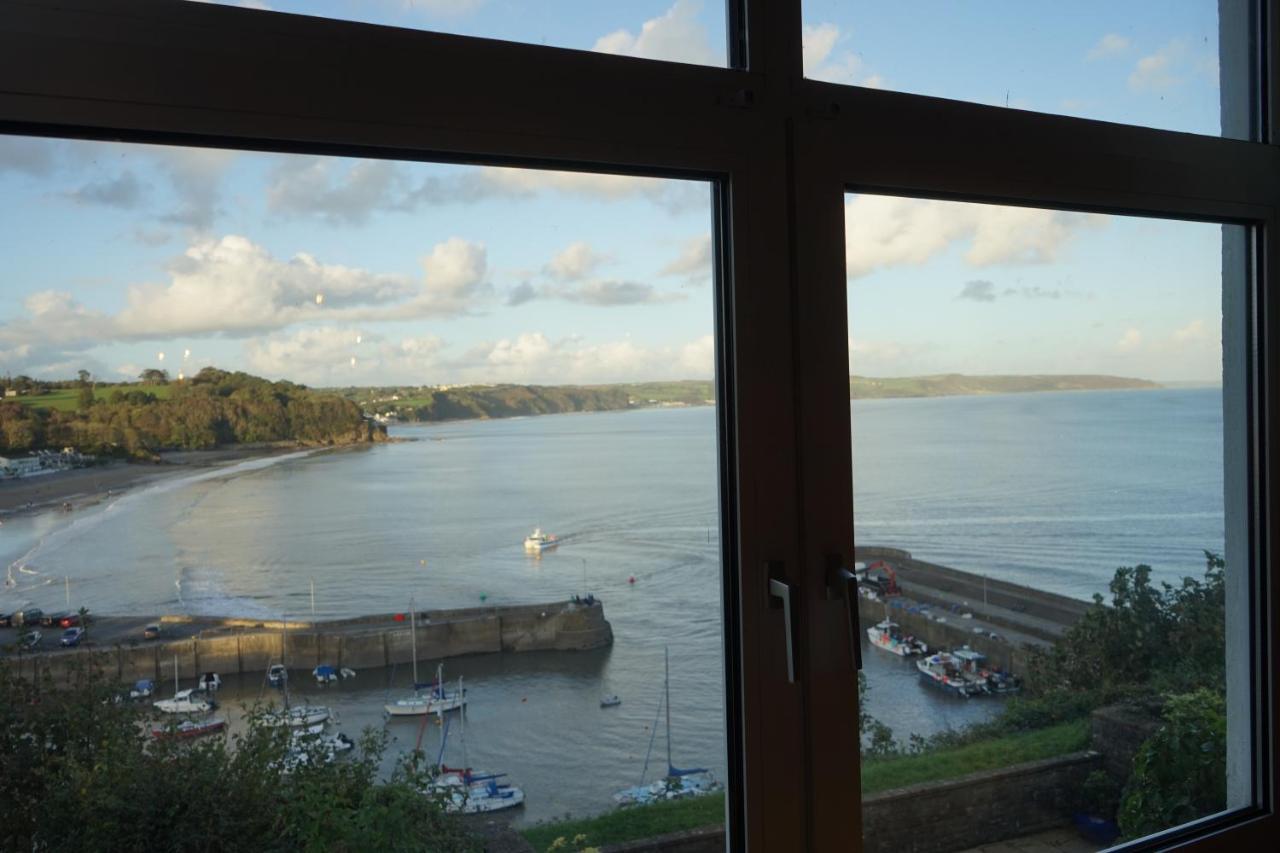 Beach House With Sea Views Over Saundersfoot Bay المظهر الخارجي الصورة