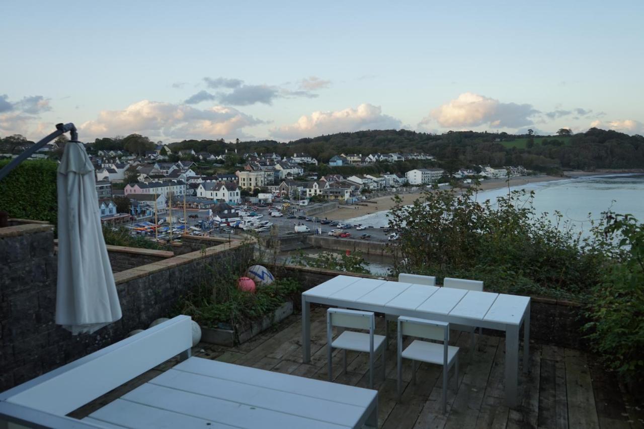 Beach House With Sea Views Over Saundersfoot Bay المظهر الخارجي الصورة