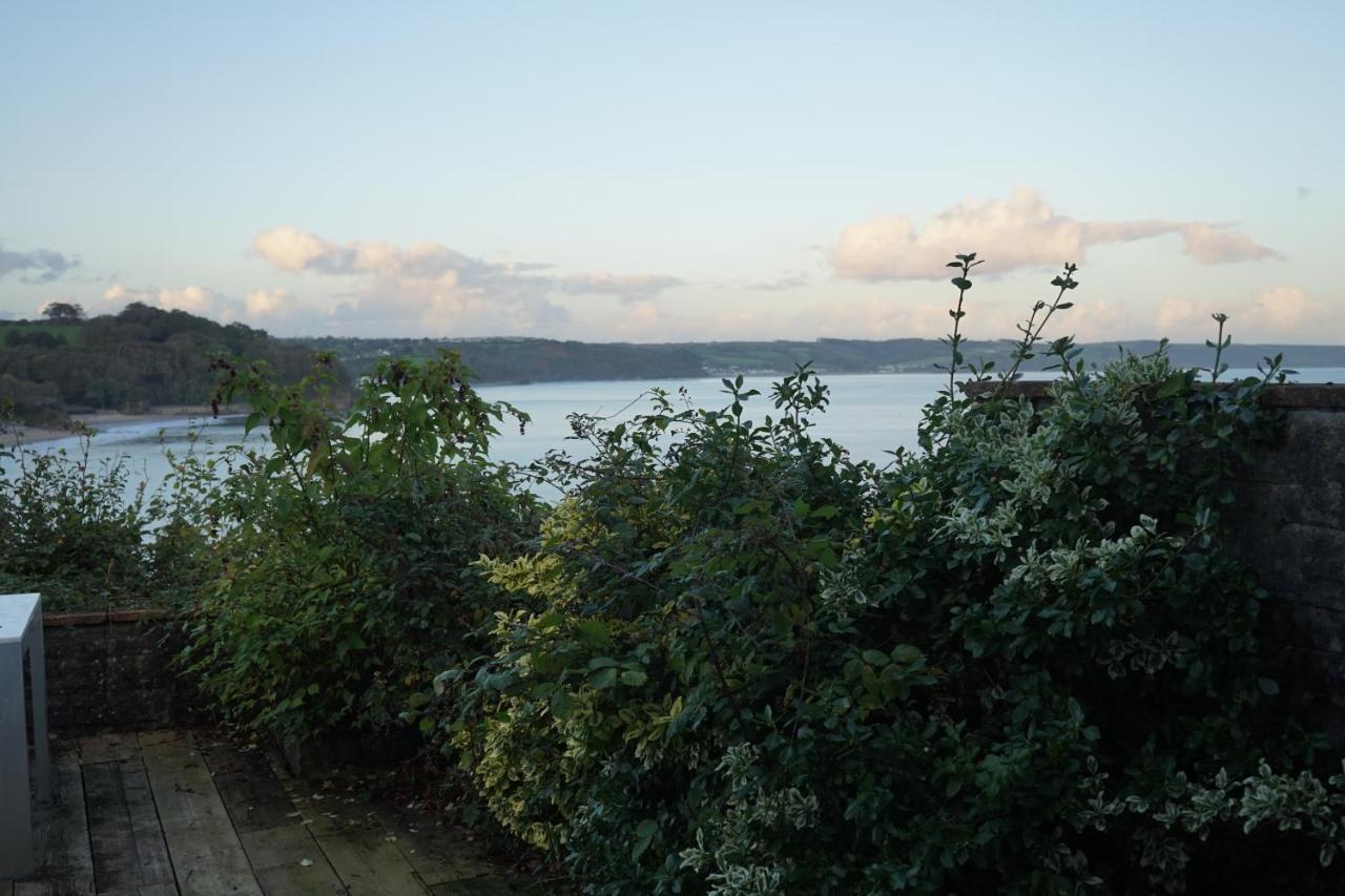 Beach House With Sea Views Over Saundersfoot Bay المظهر الخارجي الصورة