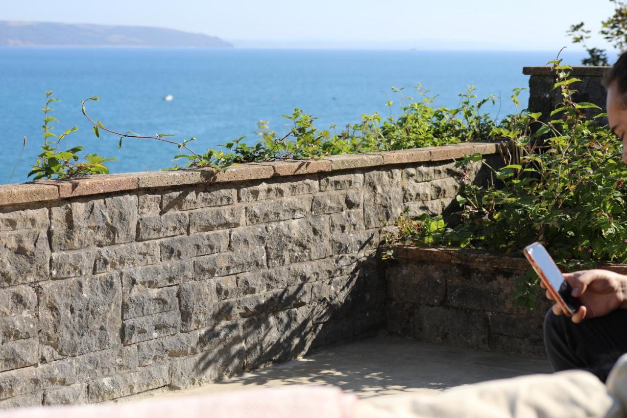 Beach House With Sea Views Over Saundersfoot Bay المظهر الخارجي الصورة