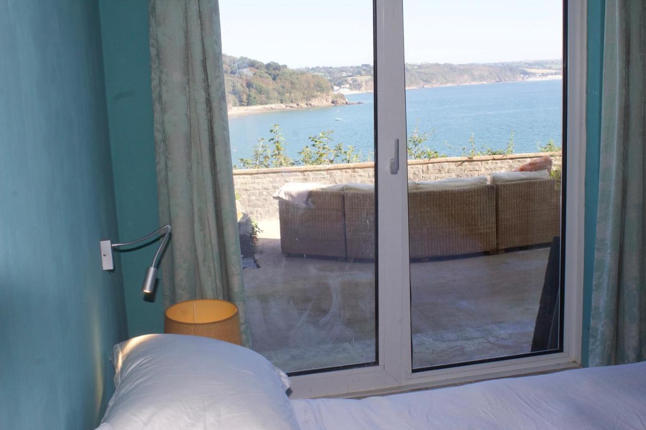 Beach House With Sea Views Over Saundersfoot Bay المظهر الخارجي الصورة