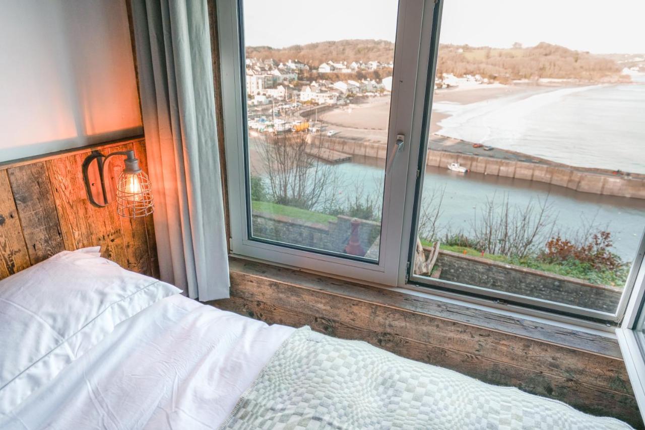 Beach House With Sea Views Over Saundersfoot Bay المظهر الخارجي الصورة